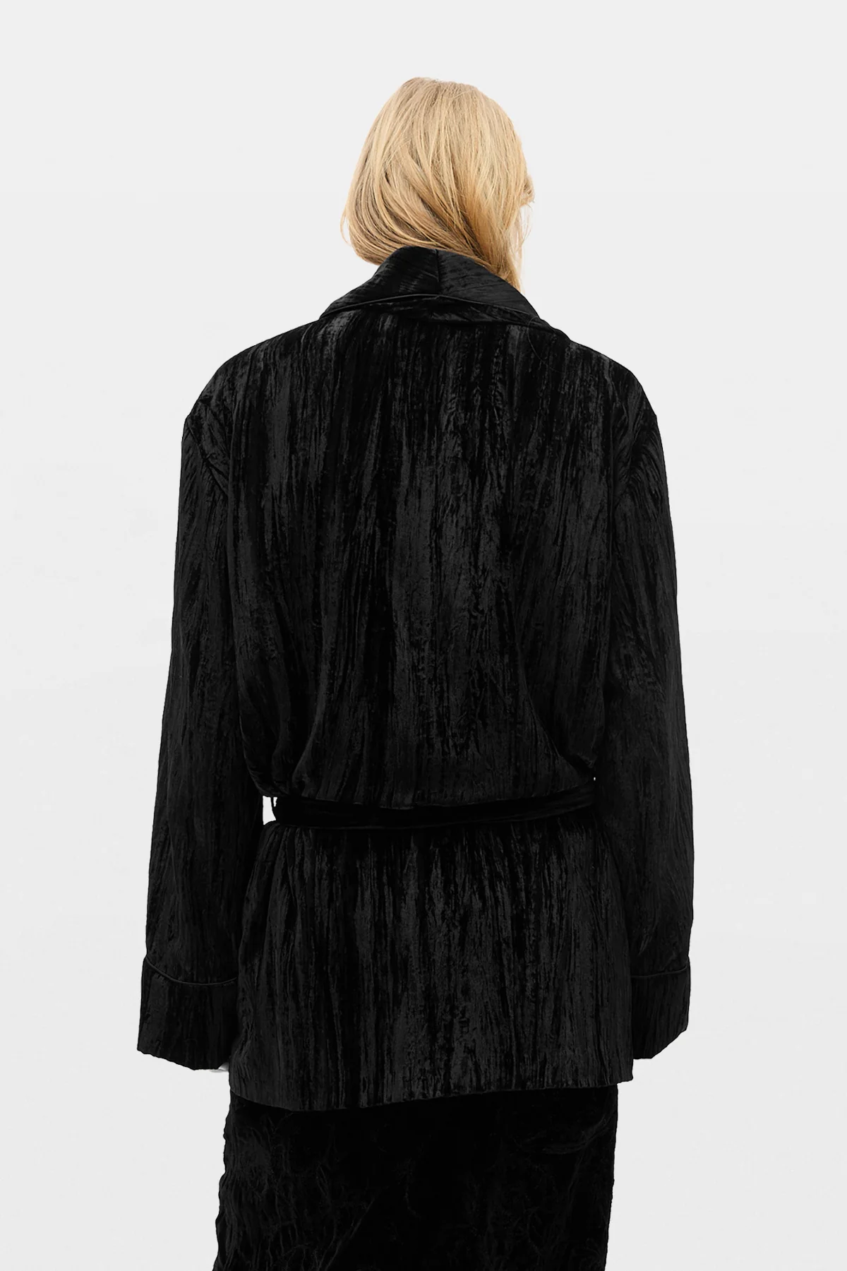 Kamil Fluid Belted Jacket - Image 3