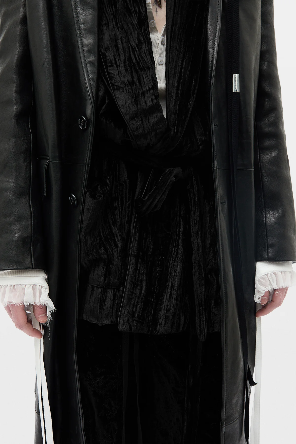 Kamil Fluid Belted Jacket - Image 5