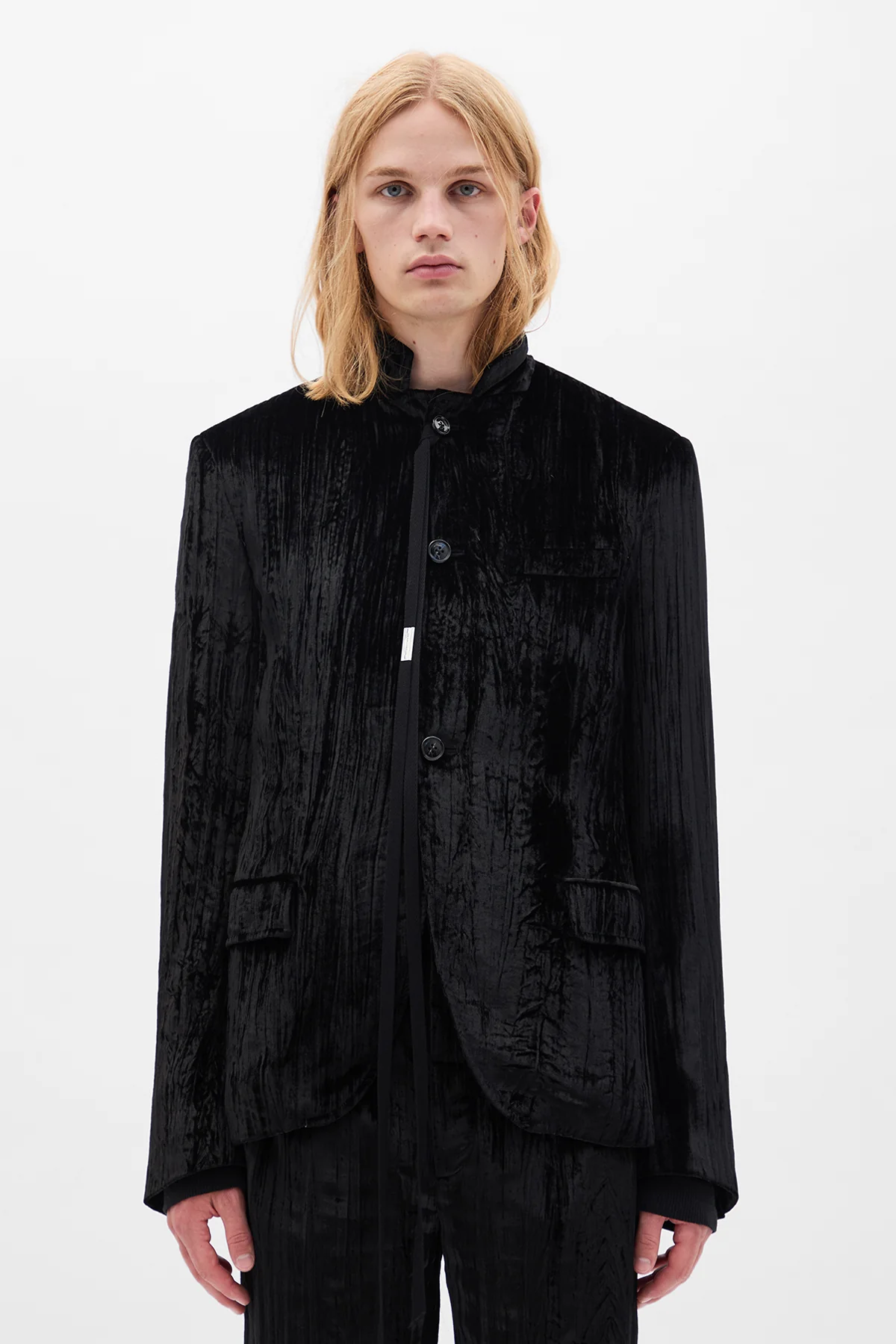 Lucius Slim Fit Deconstructed Jacket - Image 4