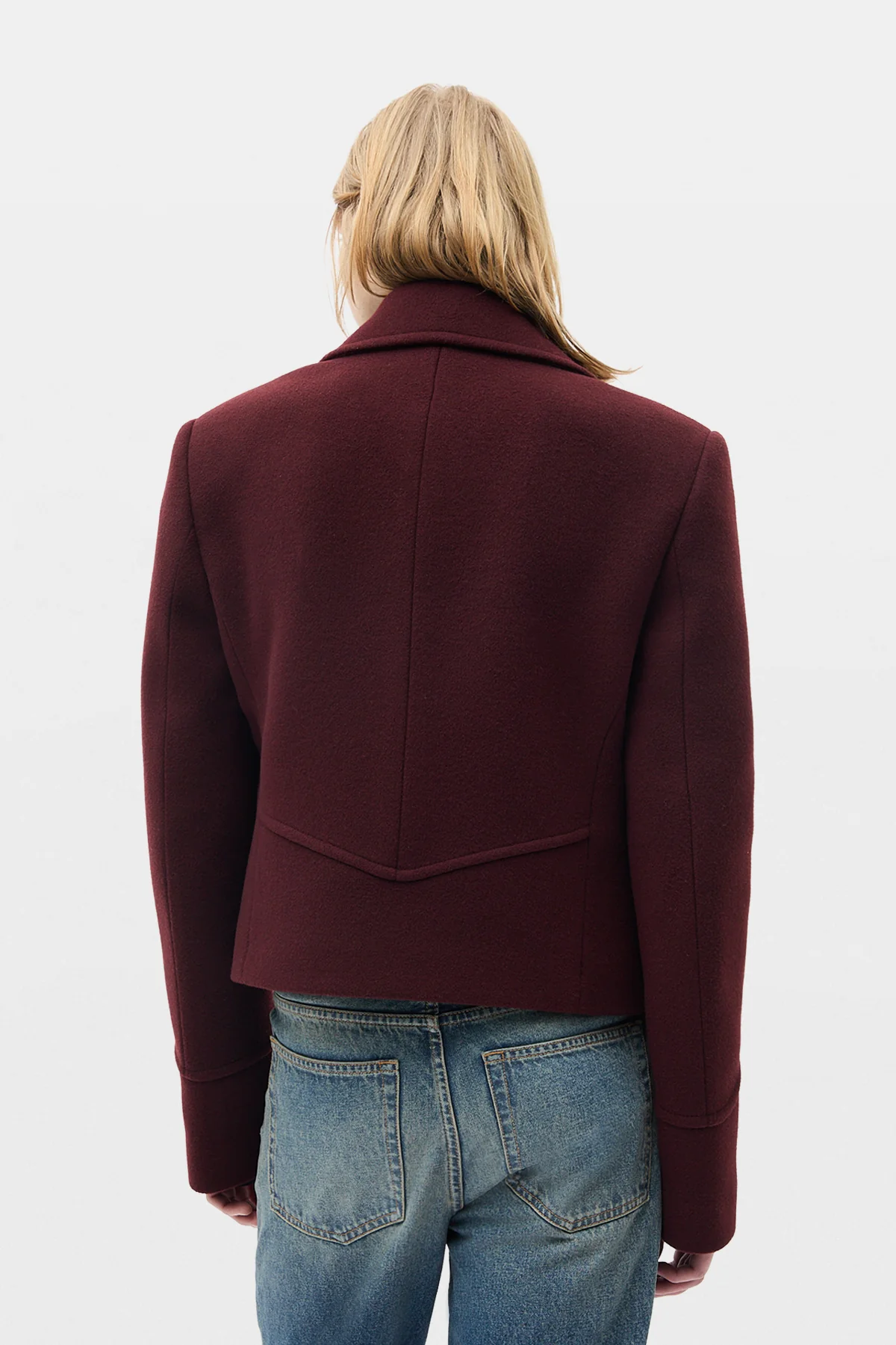 Dalmar Double-Breasted Short Caban - Image 3