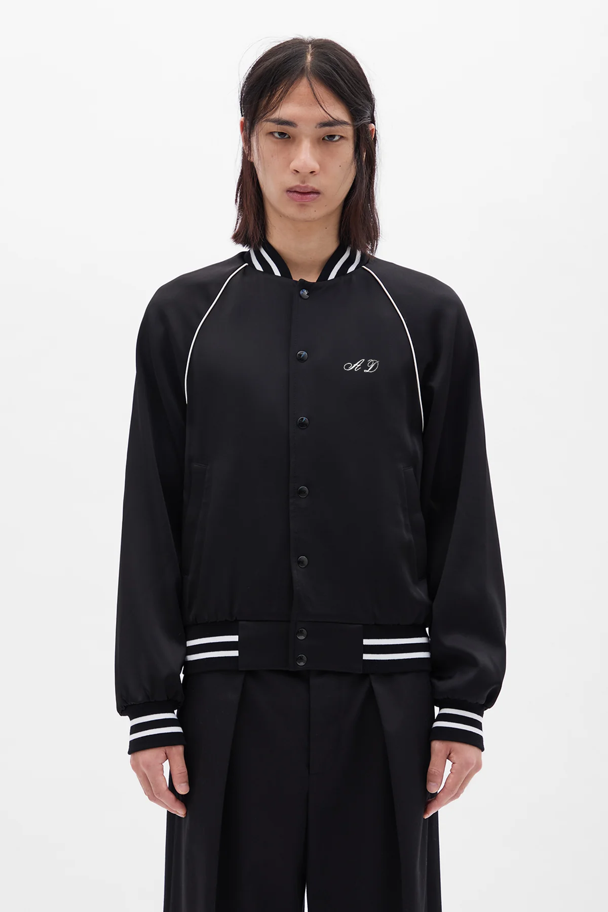 Slim Fit Raglan Bomber