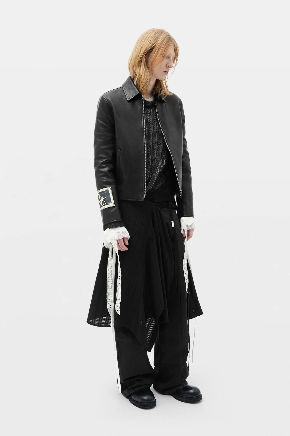 Sandor Shirt Collar Zipped Caban - Image 4