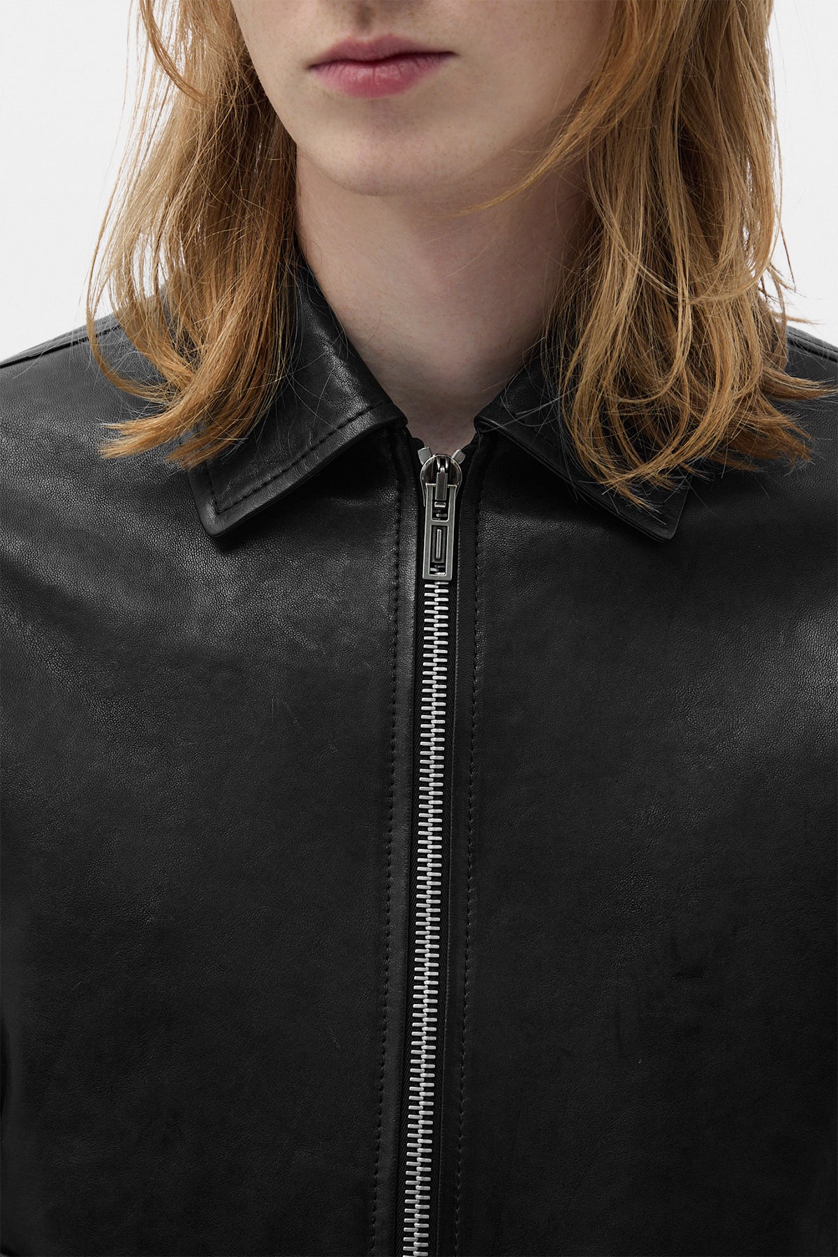 Sandor Shirt Collar Zipped Caban - Image 5