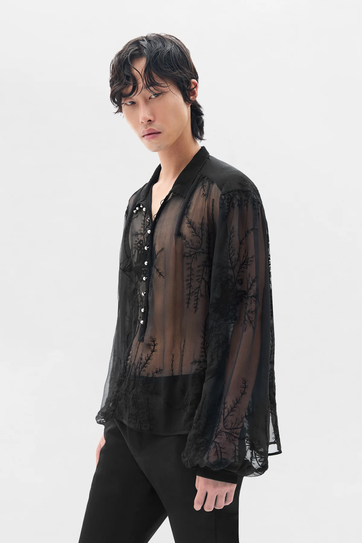 Thorald High Comfort Cropped Serafino Top - Image 2