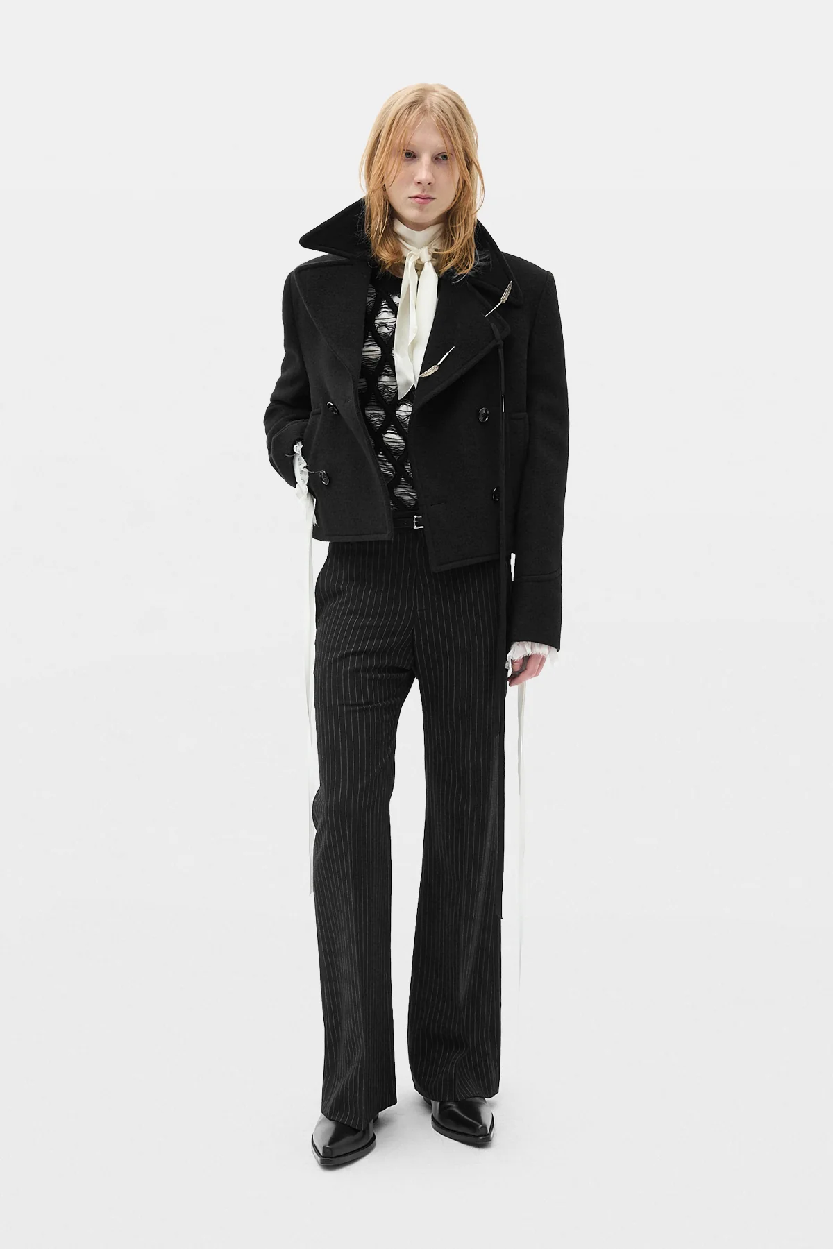 Carlos Diamond Stitch Sweater - Image 4