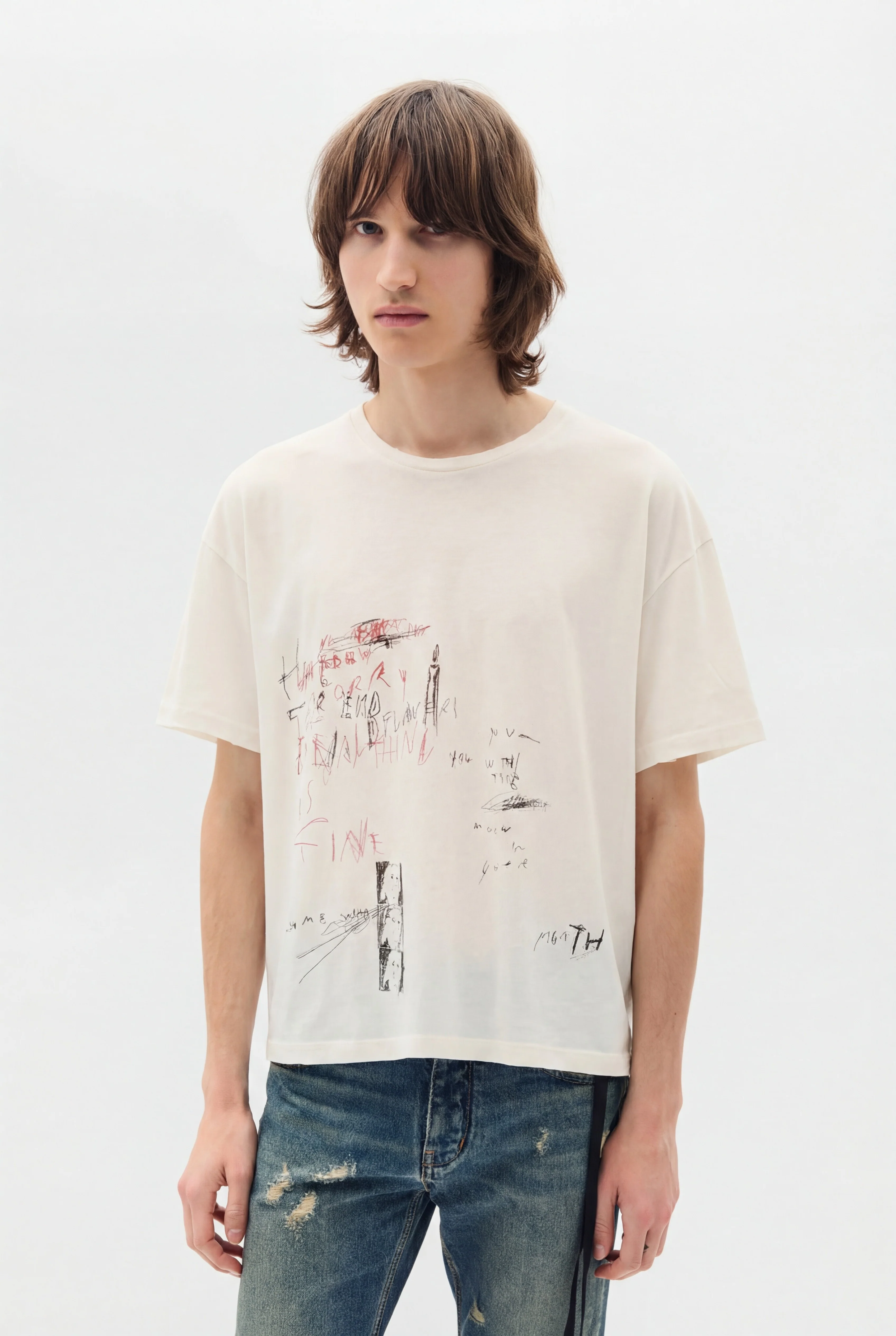 Everything is Fine Sketch T-Shirt