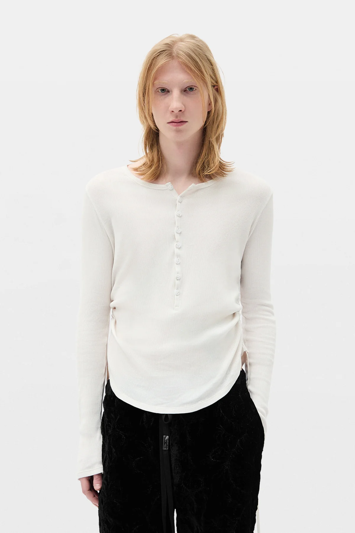 Hamar Wrinkled Serafino Top
