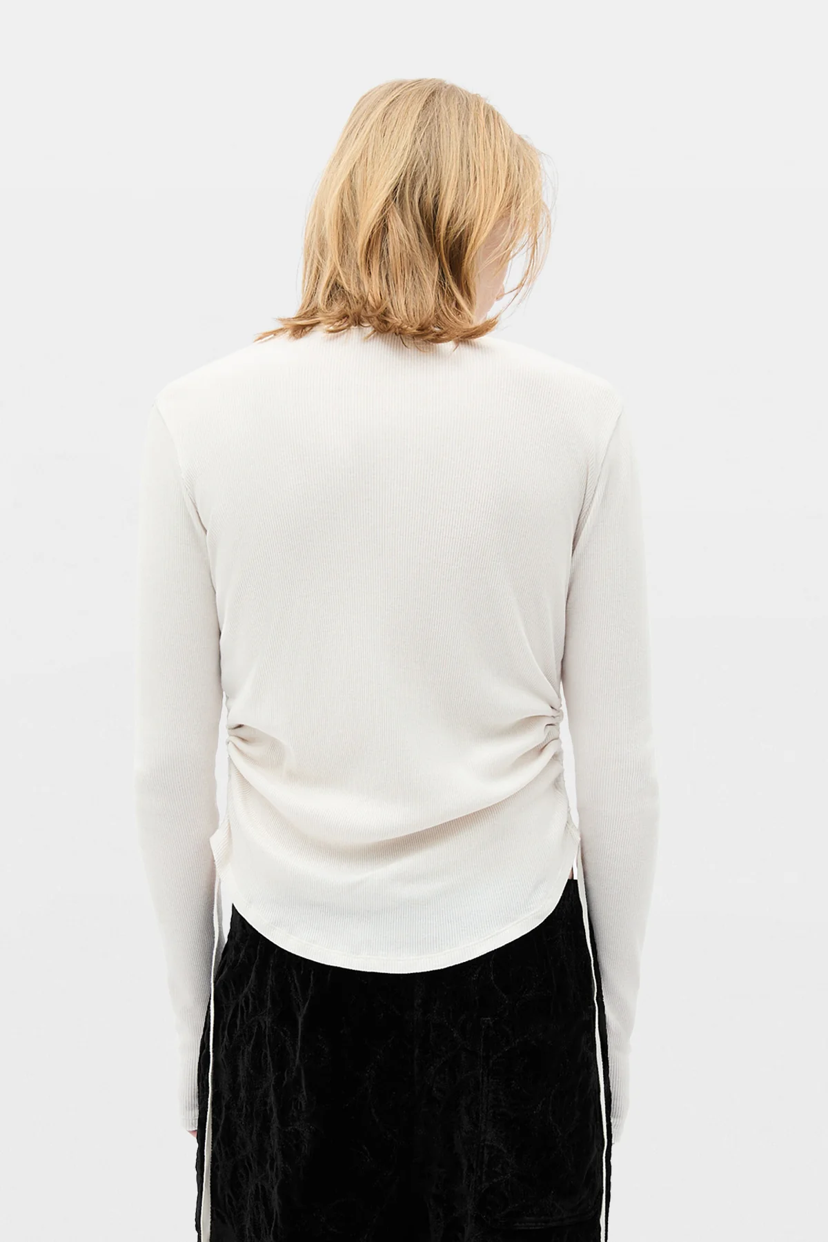 Hamar Wrinkled Serafino Top - Image 3