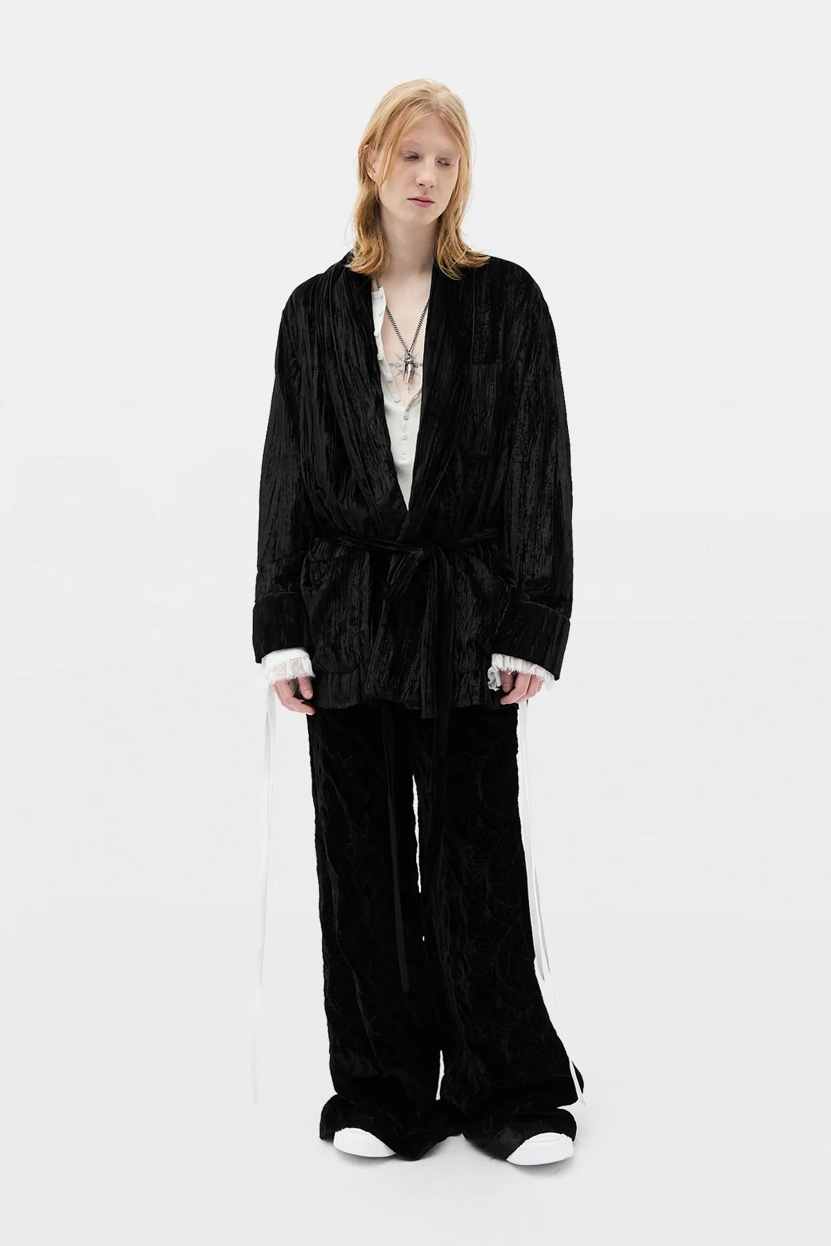 Hamar Wrinkled Serafino Top - Image 4