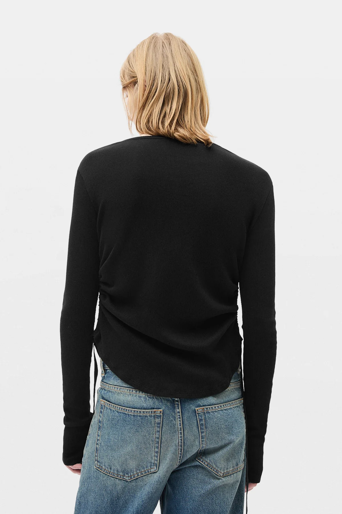 Hamar Wrinkled Serafino Top - Image 3