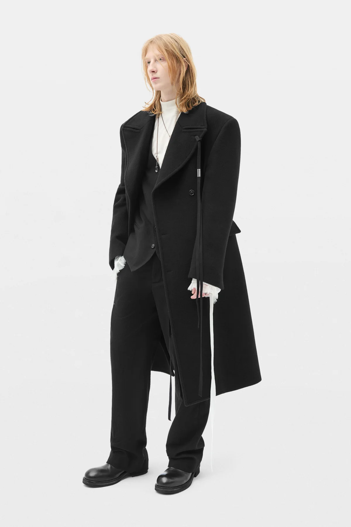Lenart Wrinkled Mock Collar Top - Image 4