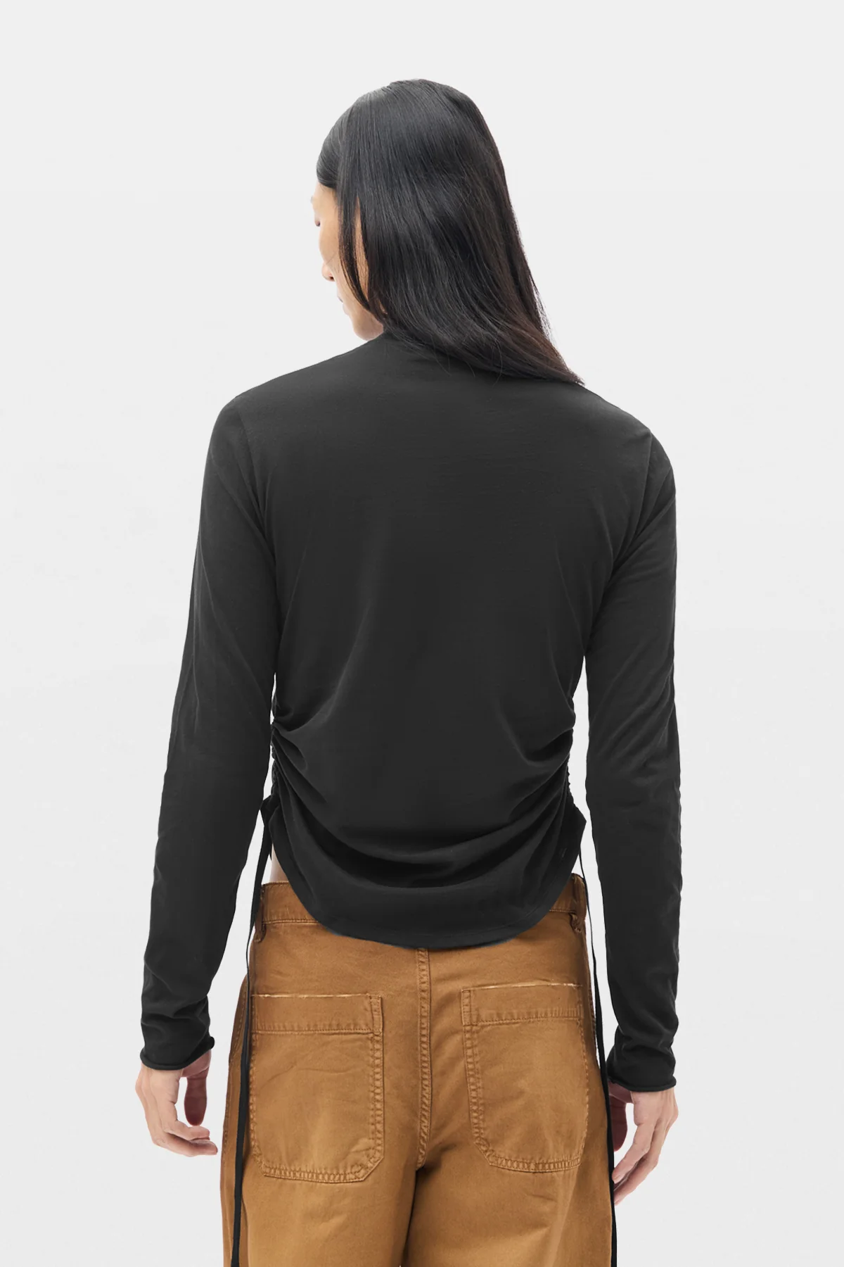 Lenart Wrinkled Mock Collar Top - Image 3