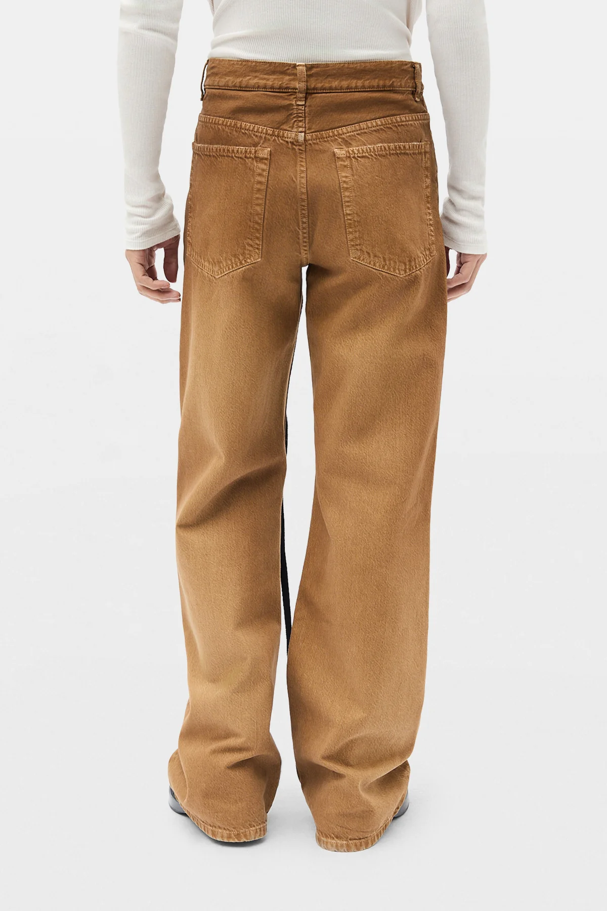 Modest 5-Pockets Relaxed Flared Trousers - Image 3