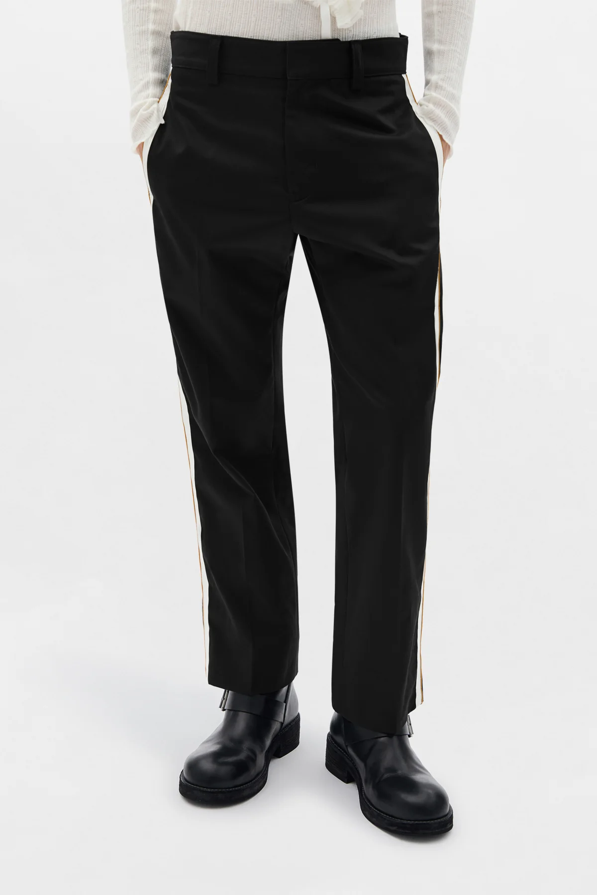 Perry Straight Leg Cropped Trousers
