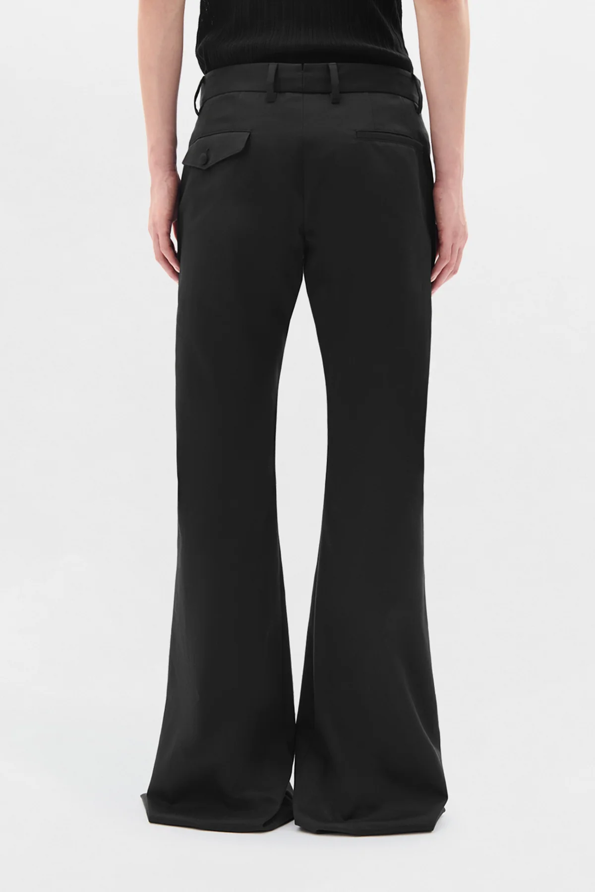 Vald Slim Fit Bootcut Trousers - Image 3