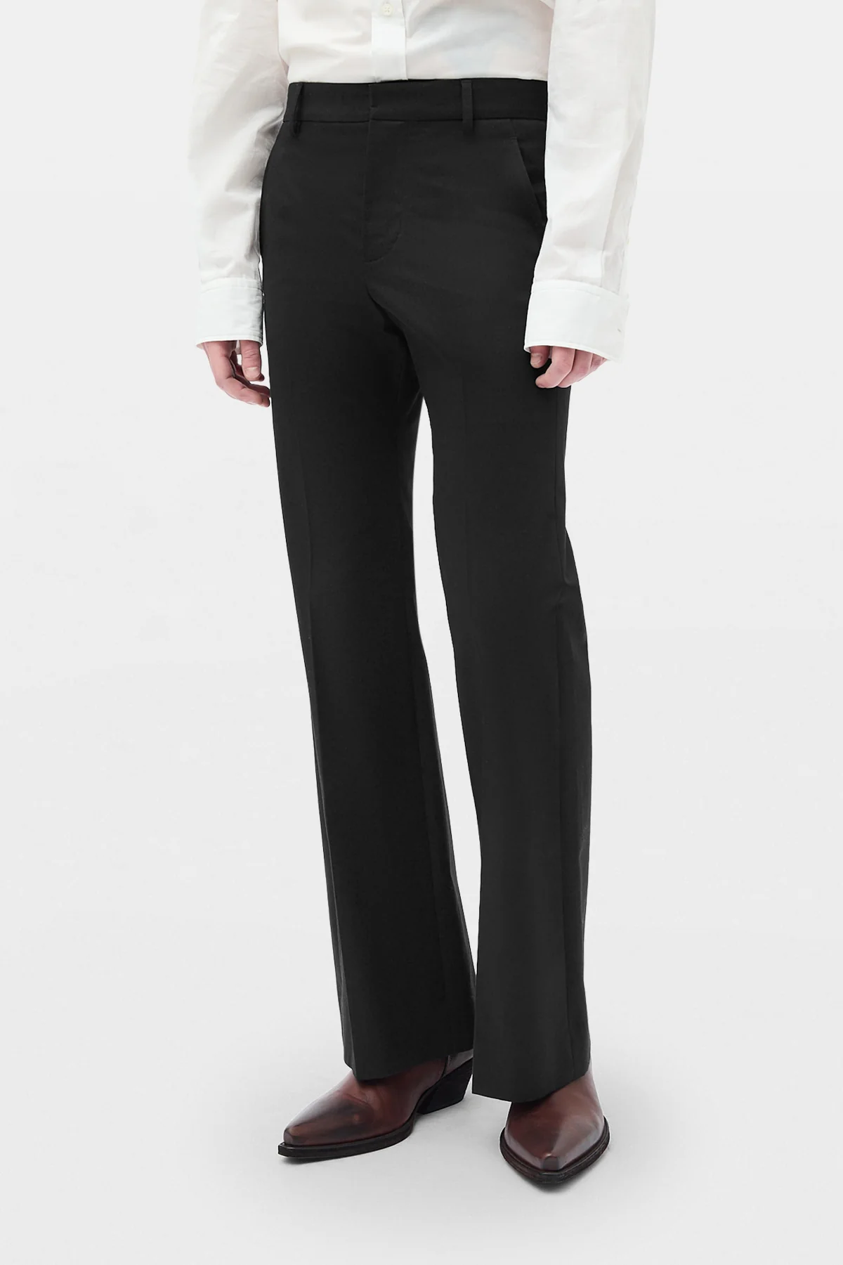 Stefan Flared Cropped Trousers