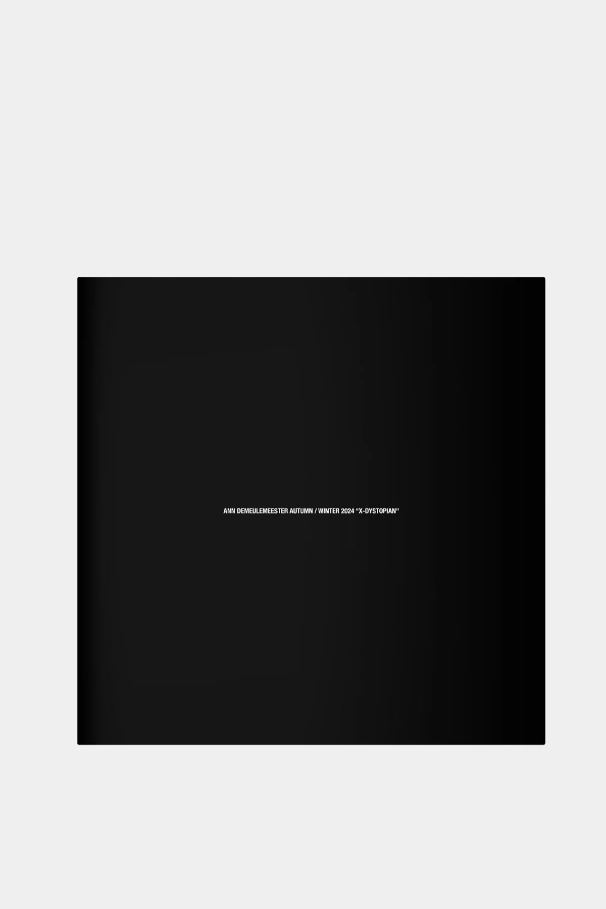 Autumn / Winter 2024 “X-Dystopian" Vinyl - Image 2