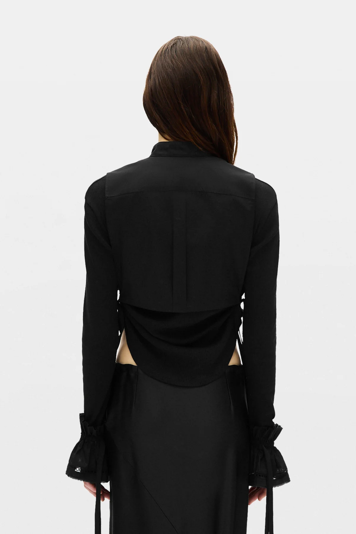 Suna Raw Edge Ruffled Cuffs - Image 3