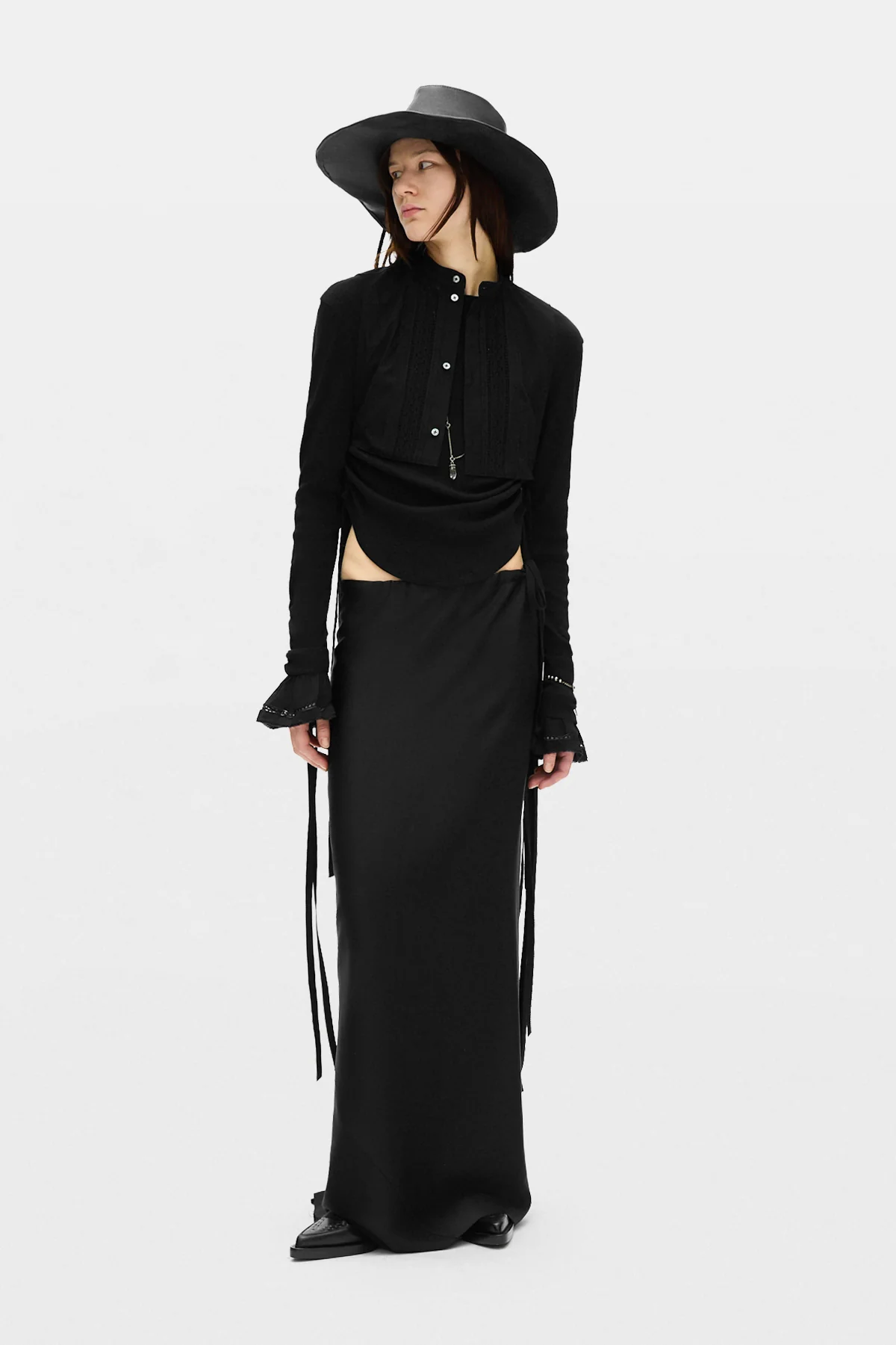 Suna Raw Edge Ruffled Cuffs - Image 4
