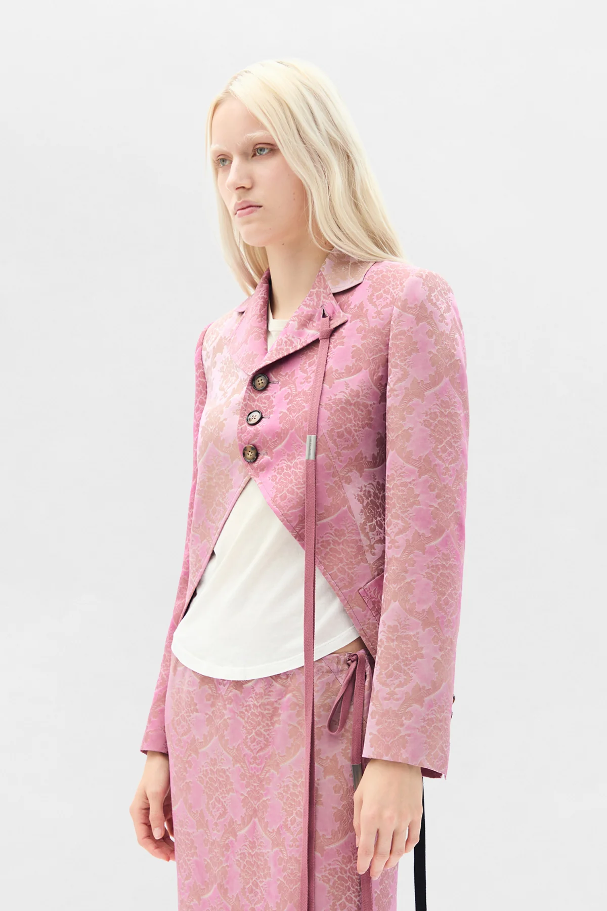 Lune Open Front Fitted Jacket - Image 2