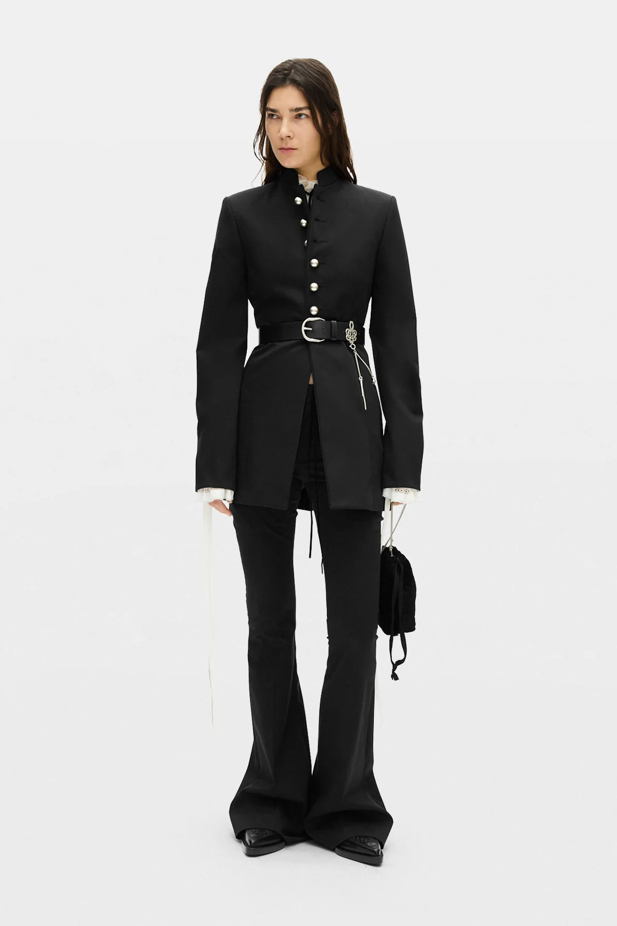 Yana Long Fitted Jacket - Image 4