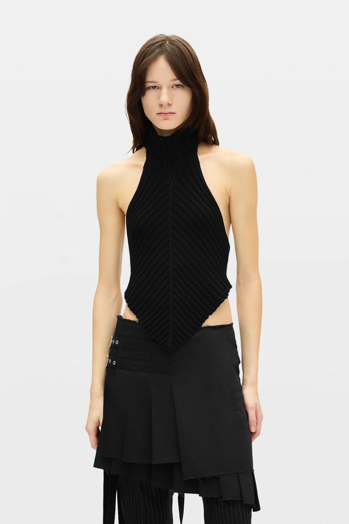 Almida Diagonal Handkerchief Top