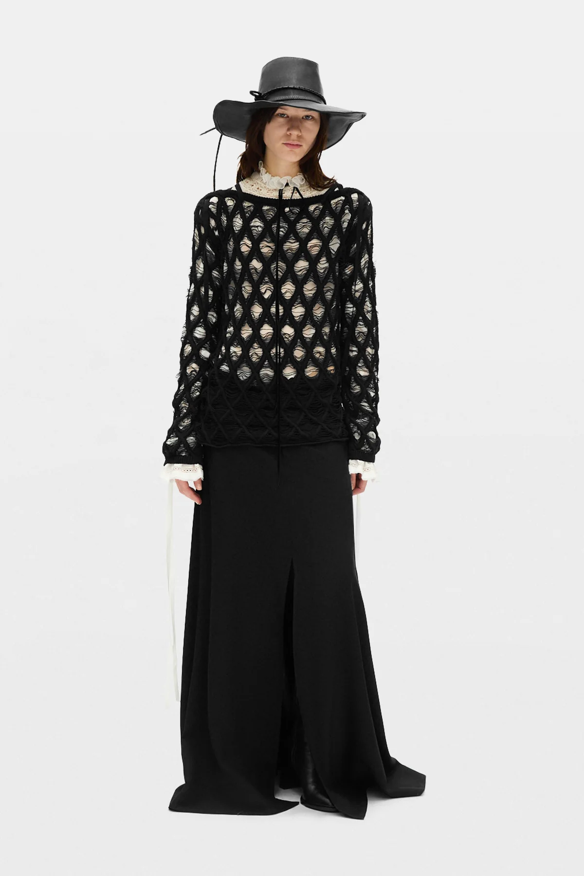 Izabel Diamond Stitch Sweater - Image 4