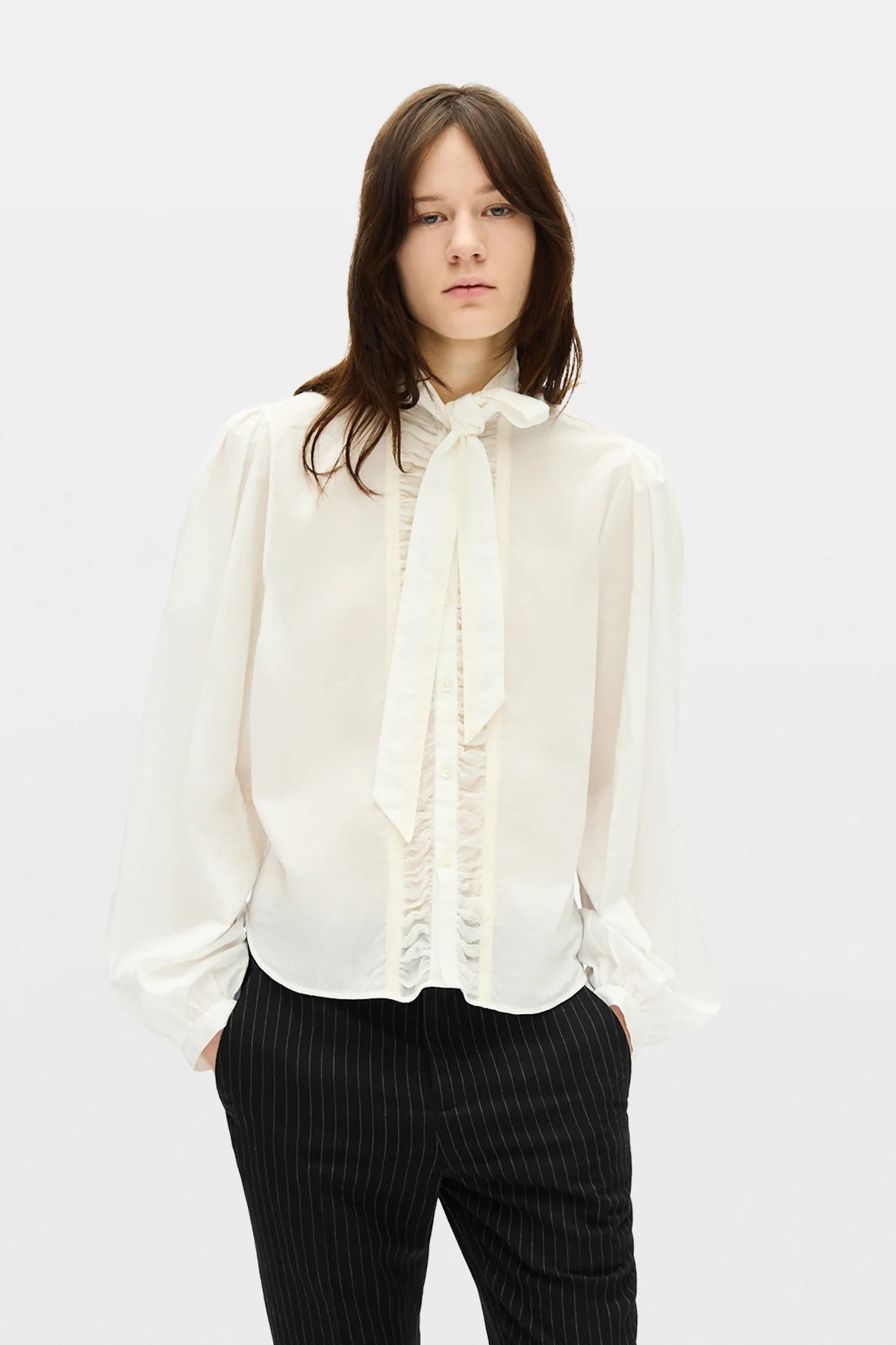 Carina Bow Tie Shirt