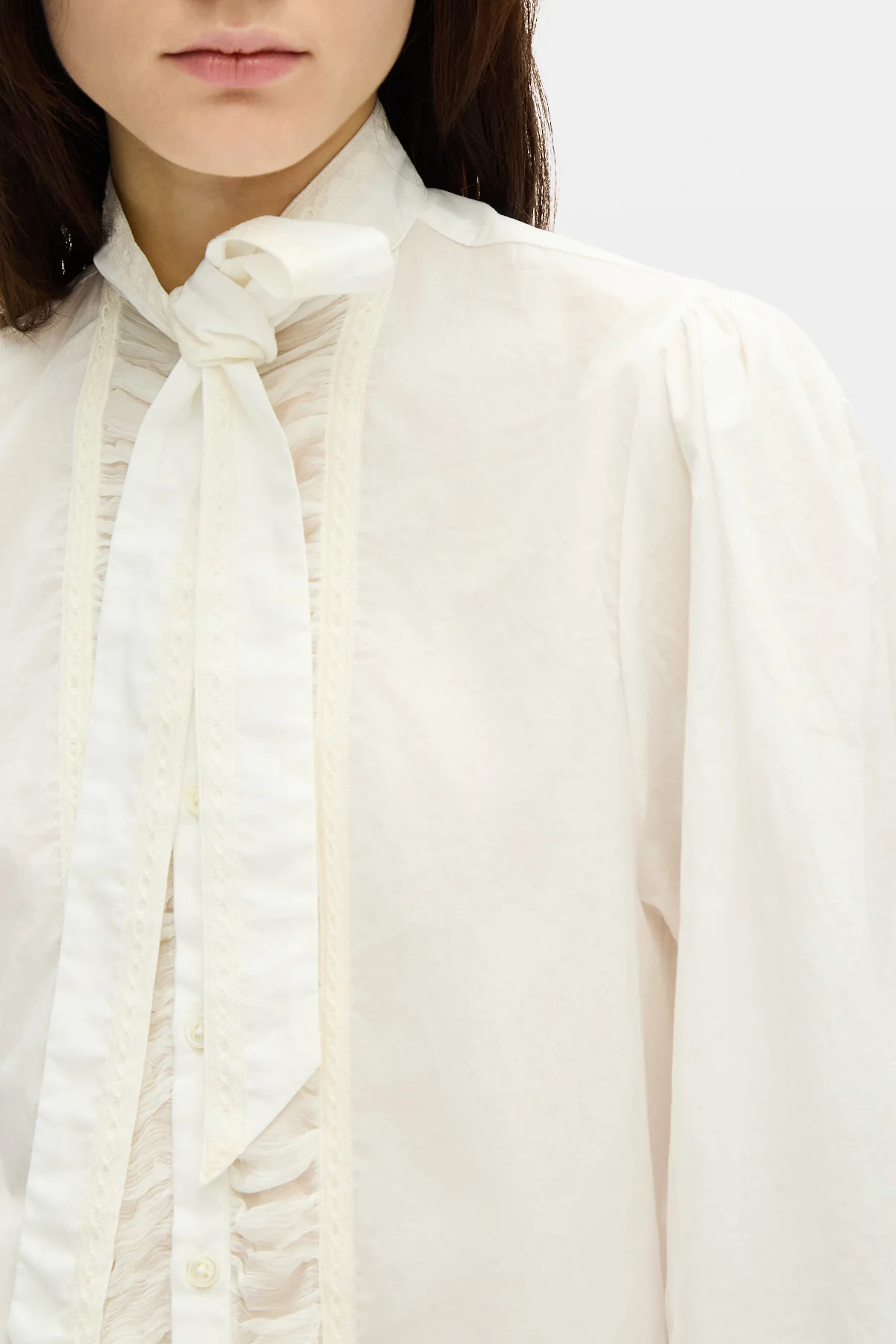 Carina Bow Tie Shirt - Image 6