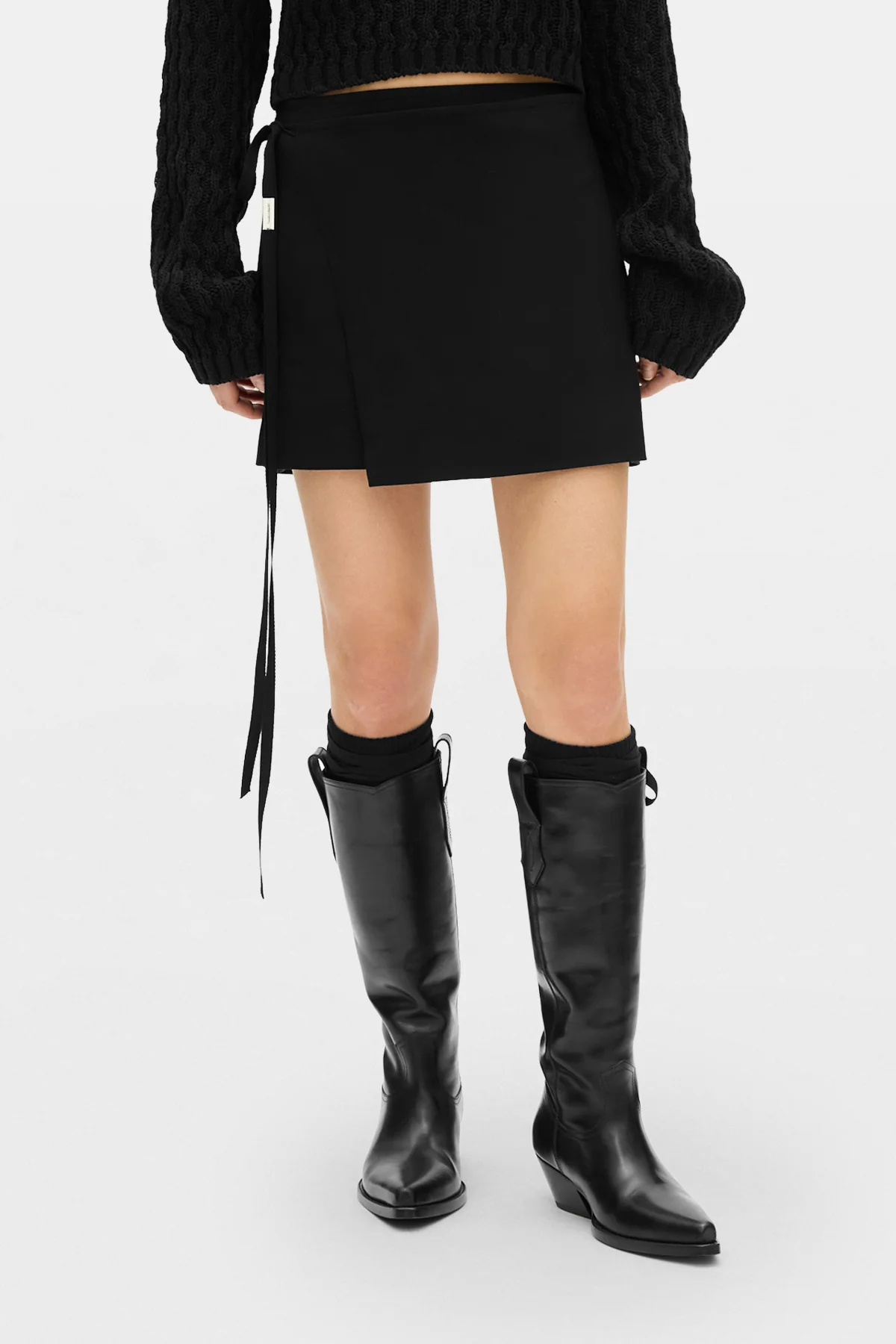Jolien Mini Wrap Skirt