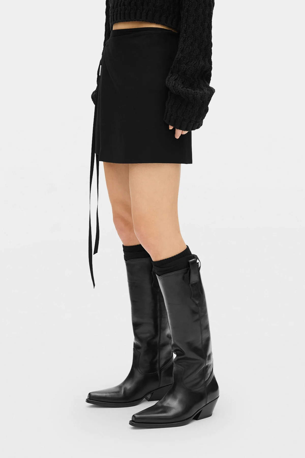 Jolien Mini Wrap Skirt - Image 2