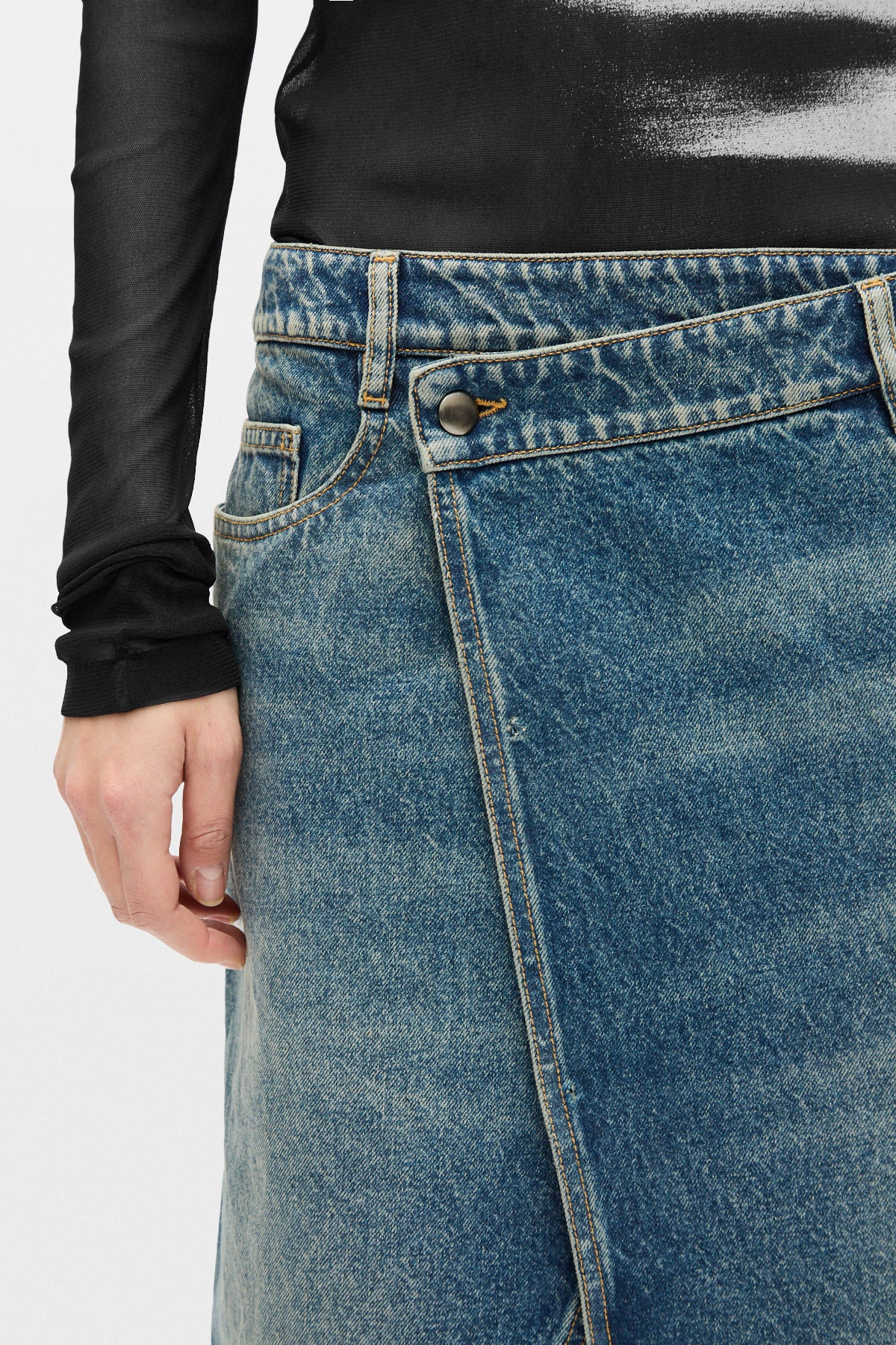 Pauline Midi Wrap Skirt - Image 5