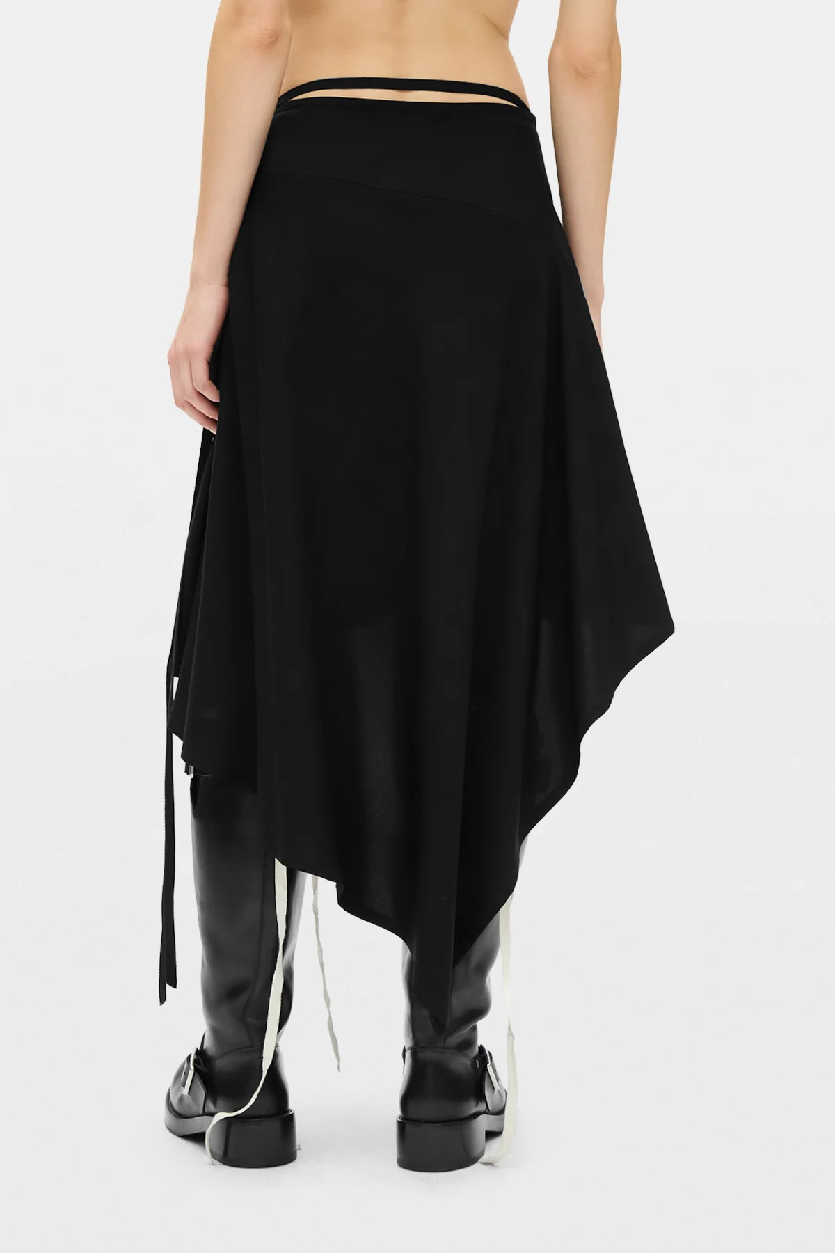 Birit Asymmetrical Wrap Skirt - Image 3