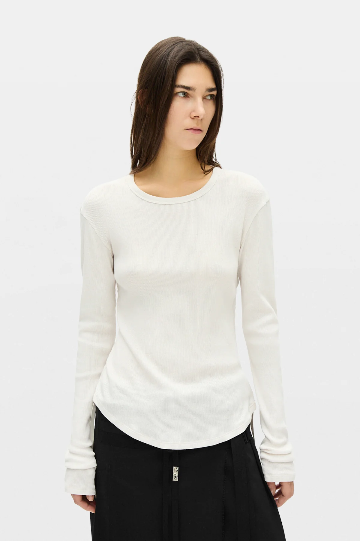 Dot Wrinkled Cropped Top - Image 5