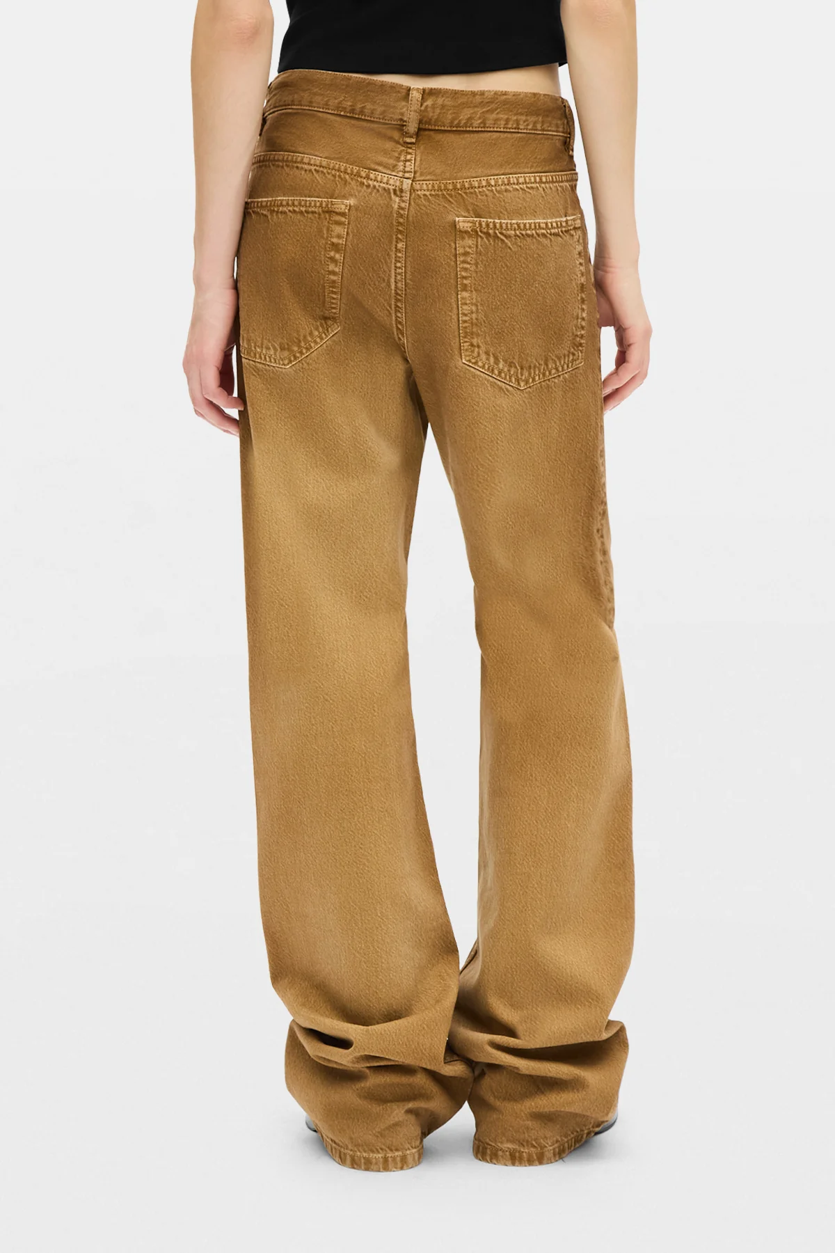 Genoveva 5-Pockets Relaxed Flared Trousers - Image 3