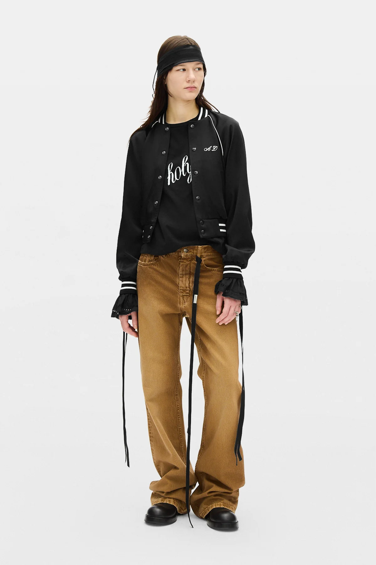 Genoveva 5-Pockets Relaxed Flared Trousers - Image 4