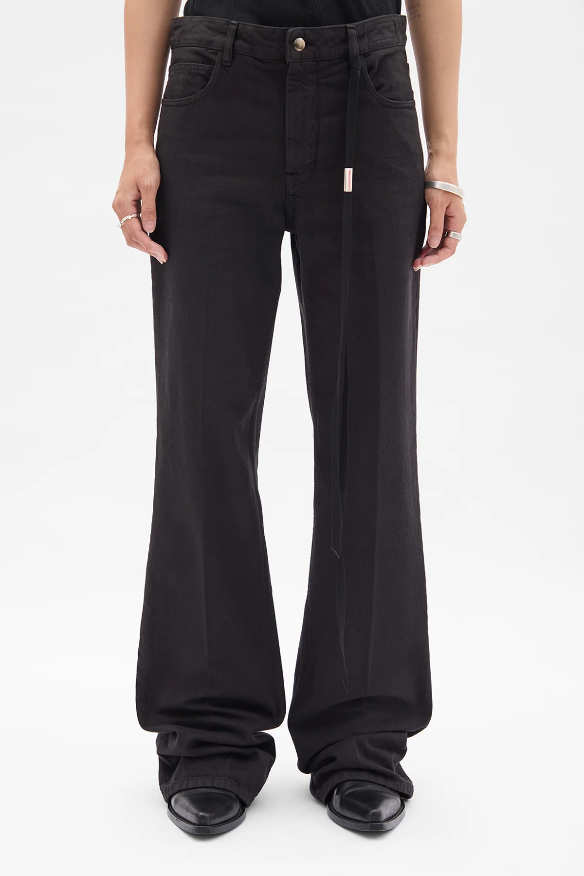 Vive 5-Pockets Straight Leg Trousers