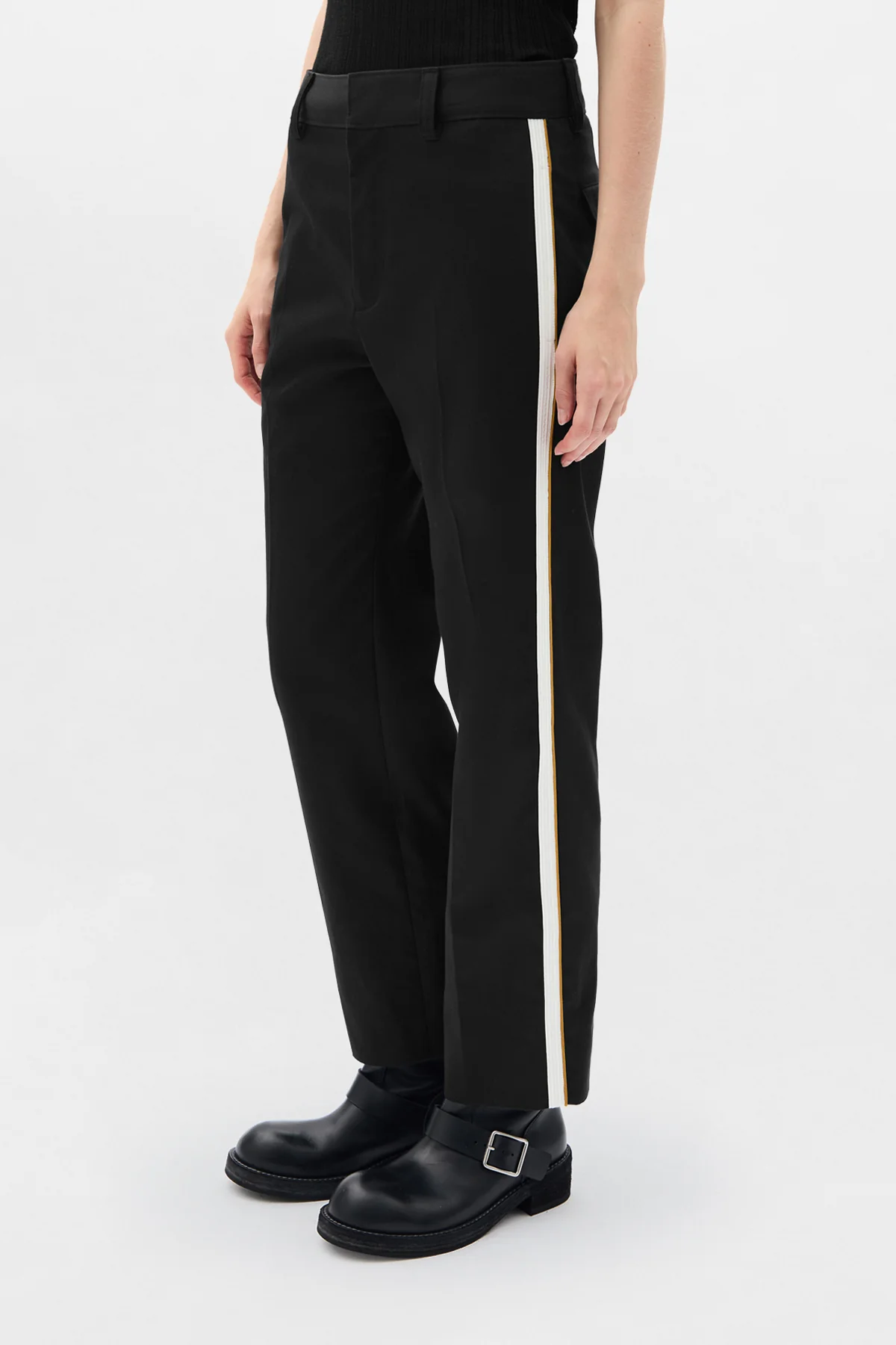 Fera Straight Leg Cropped Trousers - Image 2