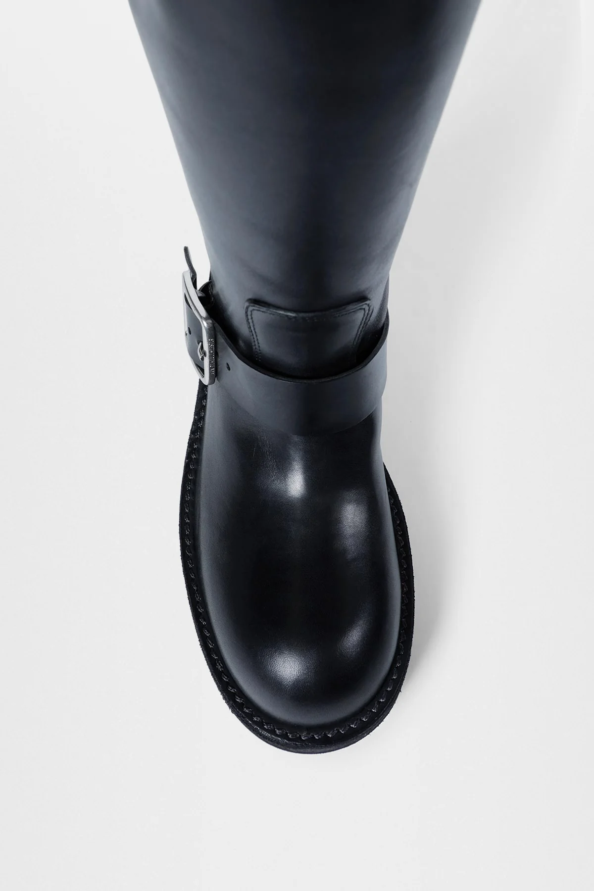 Sarith Engineer Biker Boots with Buckles - Image 6