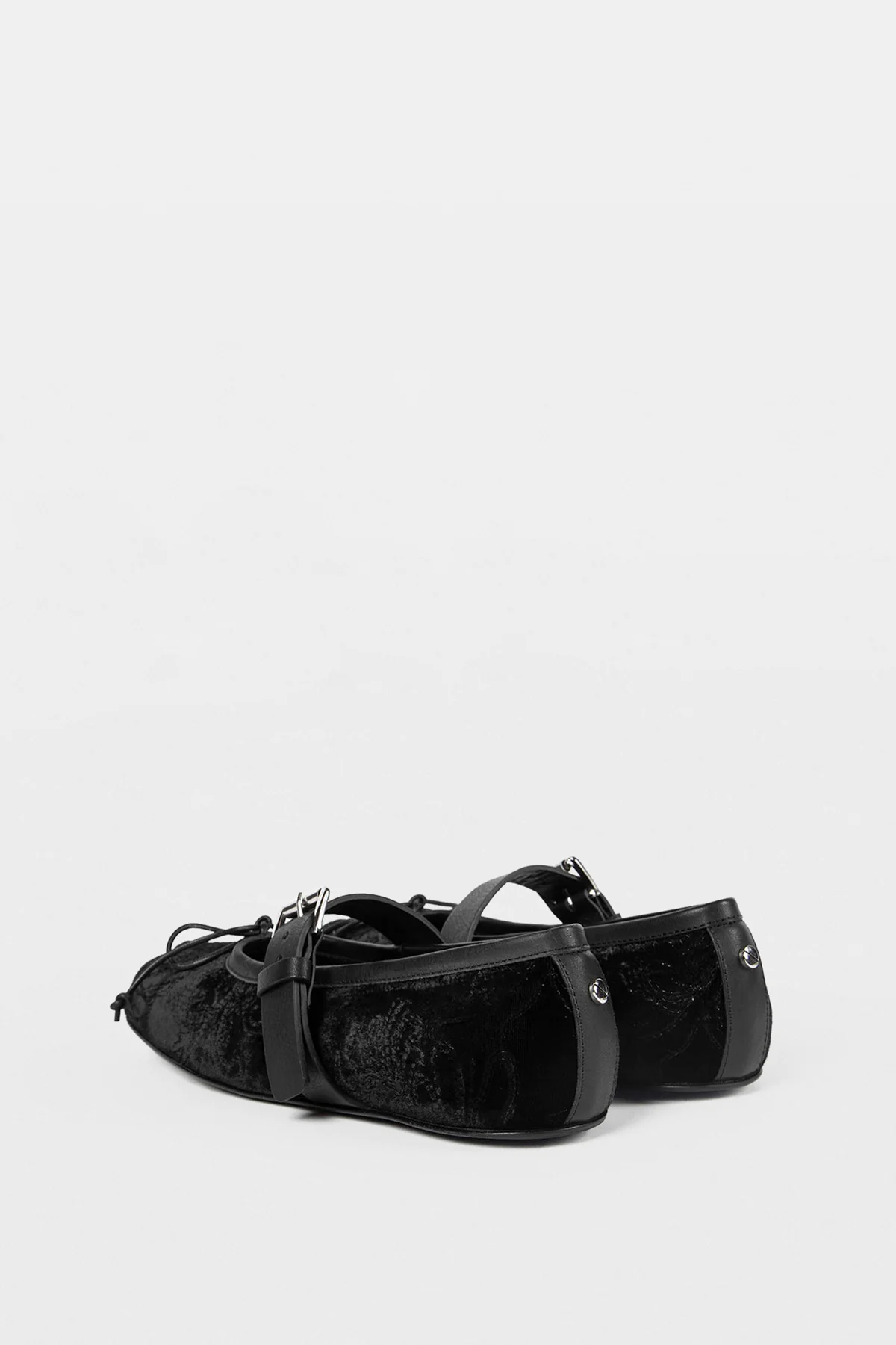 Zoey Velvet Ballerinas - Image 3
